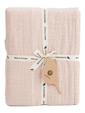 PISCATEXTIL Made In Portugal Stripe Coverlet